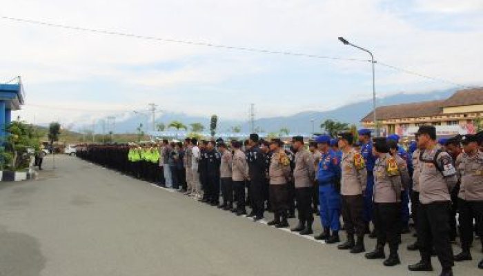 250 Personel Polda Sulteng, Kawal Aksi Super Damai 212 Bela Palestina di Kota Palu