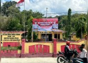 Pemasangan Spanduk Netralitas Polri, “Netralitas Polri Harga Mati Untuk Menjaga Persatuan dan Kesatuan NKRI”