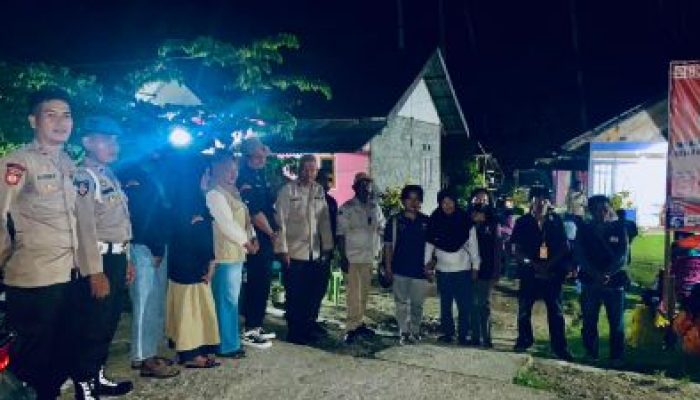 Polsek Poso Pesisir Pastikan Kegiatan Kampanye Berlangsung Aman, Damai Dan Lancar