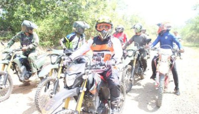 Letkol Alzaki Bersama Prajurit Kodim 1311/Morowali, Turut Meramaikan Event Trail Adventure Community Part III (AB.TRAC) Dalam Rangka HUT Morowali ke-24