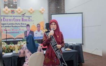 Hadiri Acara Gerakan Budaya Gemar Membaca, Ketua TP-PKK Banggai : Ini Merupakan Langkah Kongkrit