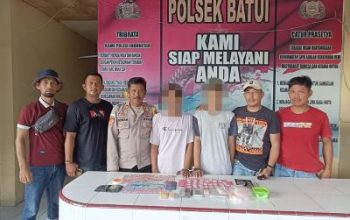 Dua Pengedar Sabu Ditangkap Jajaran Polsek Batui, Salah Satunya Masih Berusia 15 Tahun
