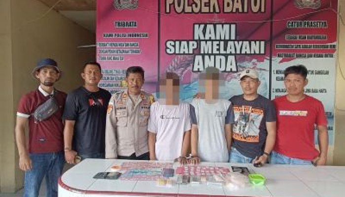 Dua Pengedar Sabu Ditangkap Jajaran Polsek Batui, Salah Satunya Masih Berusia 15 Tahun