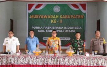 MUSKAB II Purna Paskibraka Indonesia Kabupaten Morowali Utara, Dibuka Oleh Bupati Morut