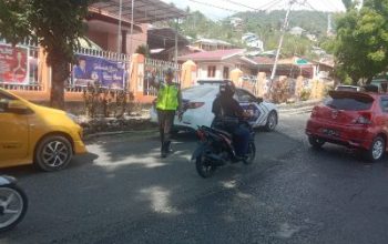 Satgas Kamseltibcarlantas OMB Polres Banggai, Gelar Patroli Minggu Pagi