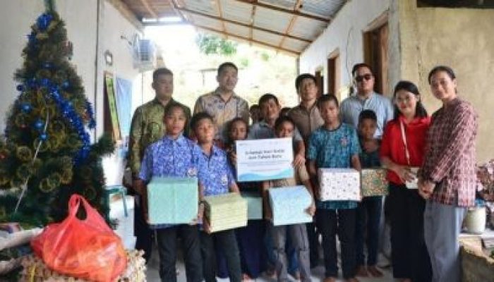 Sambut Natal, PT GNI Berbagi Kasih Natal Lewat Bansos Untuk Anak Panti Asuhan
