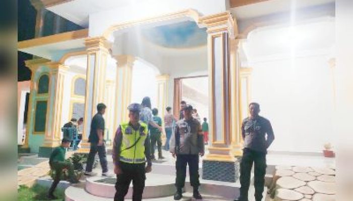 Polres Morowali Utara, Perketat Pengamanan Ibadah Perayaan Malam Natal 2023