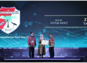 Pemda Tojo Una-Una  Menerima Penghargaa Anugerah Meritokrasi KASN