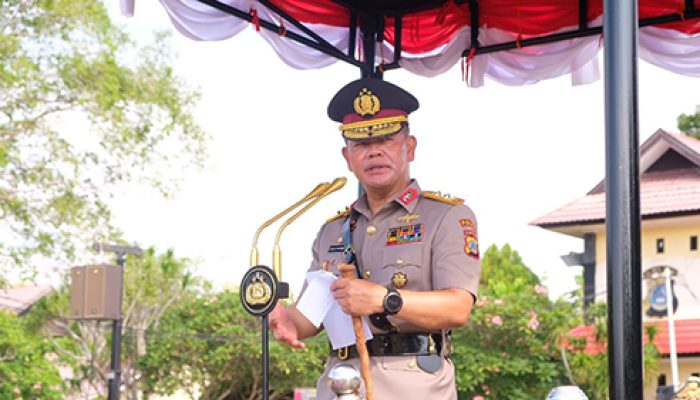 Kapolda Sulteng Lantik 267 Siswa Diktuba SPN Polda Sulteng menjadi Bintara Polri