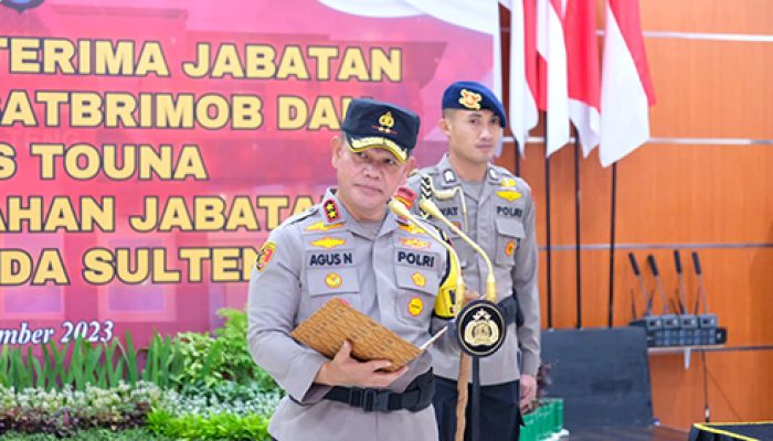 Kapolda Sulteng Pimpin Sertijab 3 Pejabat Utama dan 1 Kapolres, Ini Pesannya!