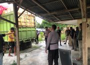Dengan Pengawalan Satgasres OMB Tinombala Sigi Surat Suara Pemilu 2024 Tiba di Gudang Logistik KPU Kabupaten Sigi