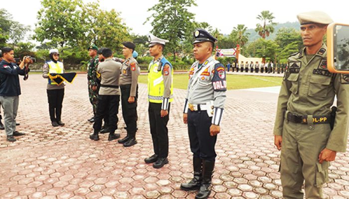 Wakapolres Tojo Una-Una Pimpin Gelar Pasukan Operasi Lilin 2023