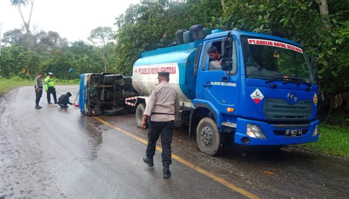 Kecelakaan Tunggal di Jalur Trans Sulawesi, Desa Mayoa, Poso