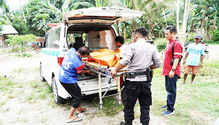 Penemuan Mayat di Desa Mantikole  Polres Sigi Laksanakan Olah TKP 