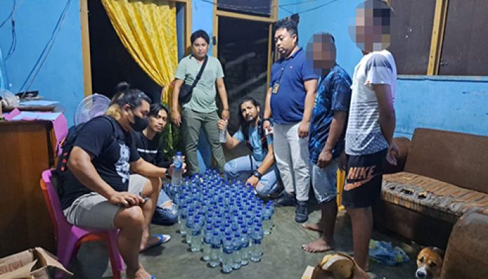 Jelang Libur Nataru, Polres Banggai Gencar Razia Miras, Temukan Ratusan Liter Cap Tikus