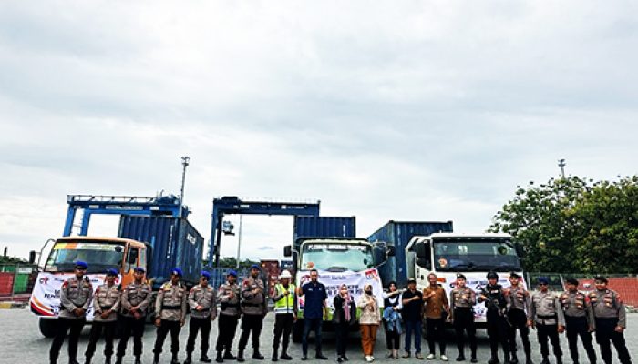Pengawalan Logistik Pemilu 2024 Polda Sulteng Pantau Melalui Aplikasi SOT Polri