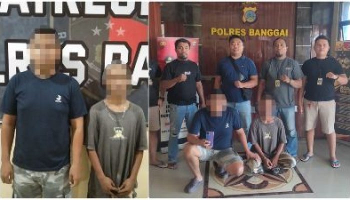 Berhasil Ungkap Kasus Pencurian HP, Polres Banggai Amankan Terduga Pelaku dan Barang Bukti