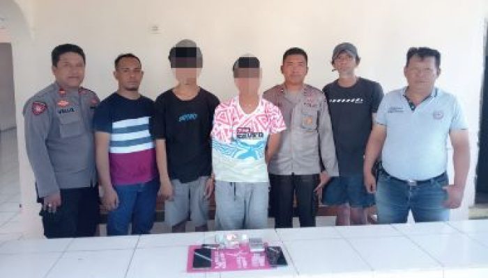 Asyik Pesta Sabu, Dua Pria di Toili Banggai Ditangkap Polisi