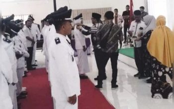 Ihsan Basir. SH. LLM, Lantik  Pj Kades Yang Habis Periode 18 Desember 2023 Se_Kabupaten Bangkep