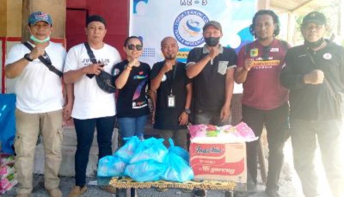 Media Topikterkini.com, Rayakan HUT Ke-3 Dengan Aksi Sosial di Kabupaten Morut