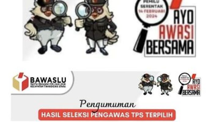 Pawascam Kecamatan Liang Kabupaten Bangkep Umumkan Hasil Seleksi PTPS, Inilah Daftar Nama-Namanya