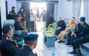 Bupati Amirudin, Hadiri Upacara Pelepasan Almarhum Briptu Anumerta Alfando Steve Karamoy