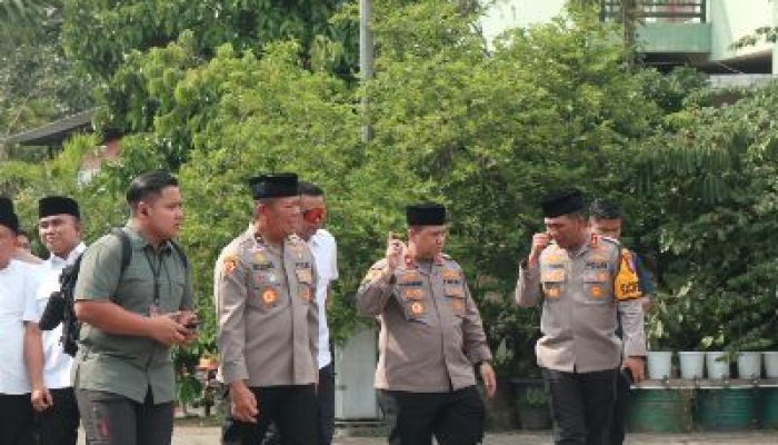 Ops NCS Polri Kunjungi Ponpes Bumi Shalawat Sidoarjo, Gus Ali Doakan Pemilu Aman dan Damai