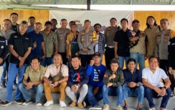 Jumat Curhat Polres Banggai Bersama Awak Media, Bahas Informasi dan Isu Terkini