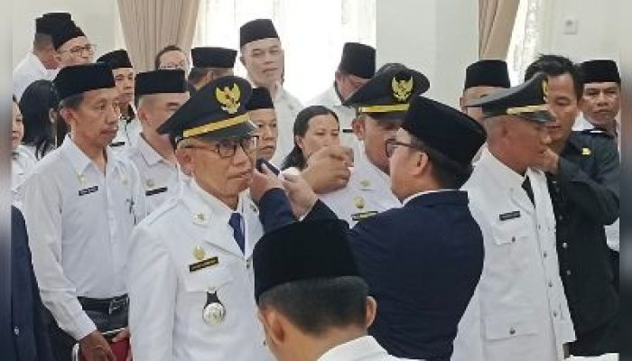 Bupati Morut Lantik ASN Jabatan Struktural dan Fungsional Serta 5 Camat