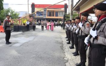 Polres Poso Sambut Kedatangan Kapolres Baru, Dan Pelepasan Pejabat Lama