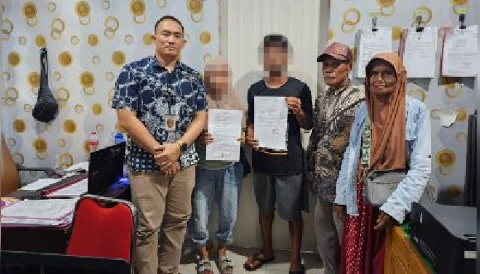 Satreskrim Polres Banggai, Lakukan Restorative Justice Kasus KDRT