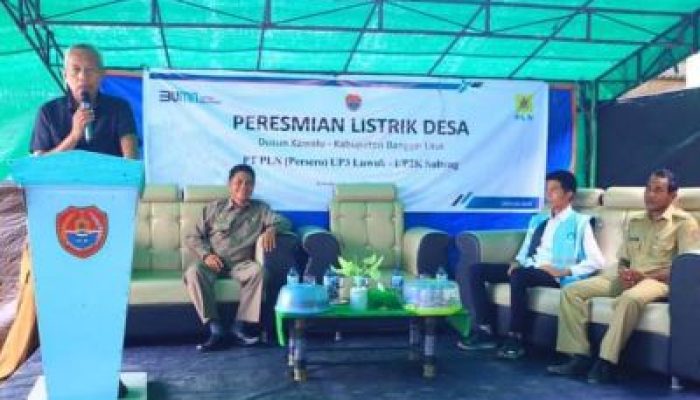 Kunker Bupati di Kecamatan Bokan Kepulauan, Upaya Meningkatkan Percepatan Pembangunan Kabupaten Banggai Laut