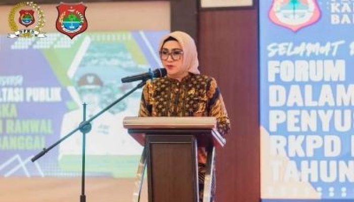 Wakil Ketua DPRD Banggai, Menyampaikan Pokok-Pokok Pikiran Dalam Penyusunan Ranwal RKPD Tahun 2025