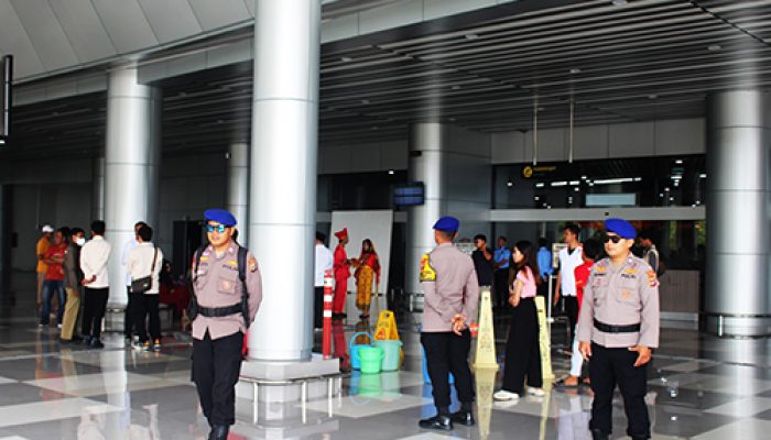 Satgas OMB Pro Aktif Amankan Kunjungan Presiden PKS di Sulteng