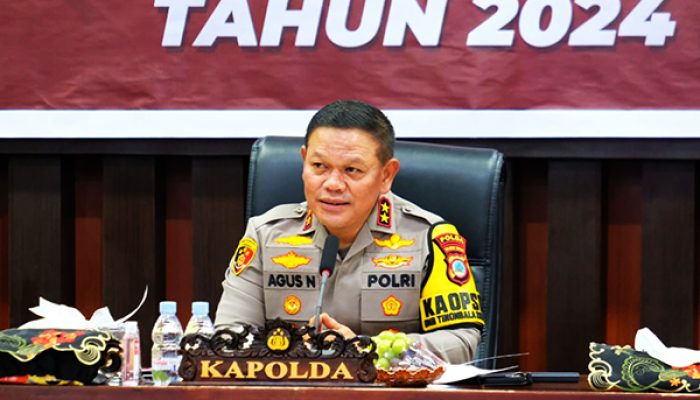 Kapolda Sulteng Pimpin Gelar Operasional Sasaran Prioritas tahun 2024