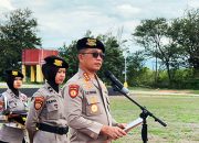 Jelang Pemungutan Suara, 172 Personel Bintara Remaja Ikut Pemantapan Fungsi Samapta