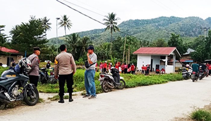OMB Tinombala Polres Sigi Kembali Berikan Pengamanan Kampanye Pemilu 2024 di Sigi