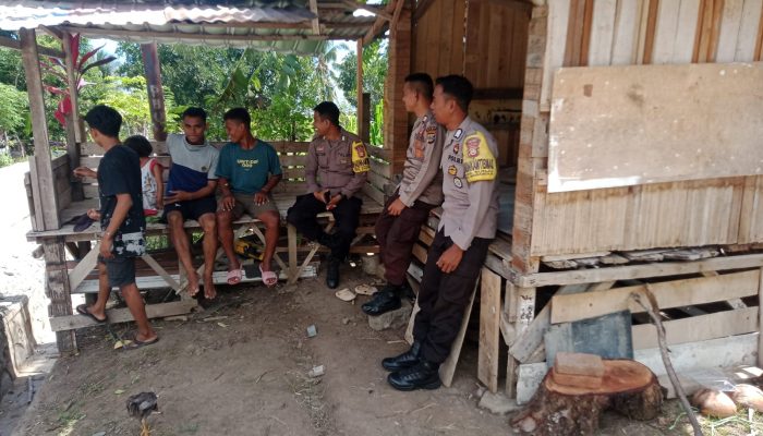 Tingkatkan Kamtibmas Polsek Marawola gencar lakukan  Patroli dan Sambangi Masyarakat 