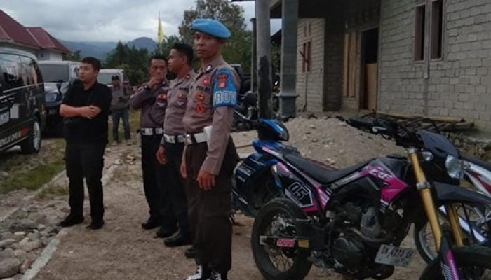 OMB Tinombala 2023-2024 memberi layanan keamanan  Kampanye Tujuh Caleg dikabupaten Sigi