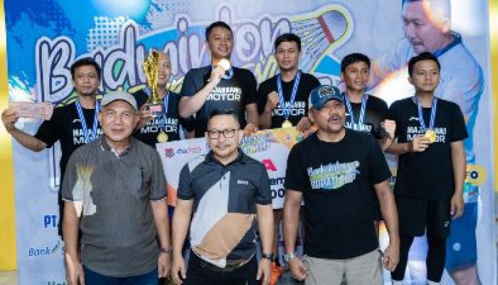 Bupati Amirudin Menutup Badminton Open Tournament Bupati Cup, Dengan Penuh Semangat Sportifitas