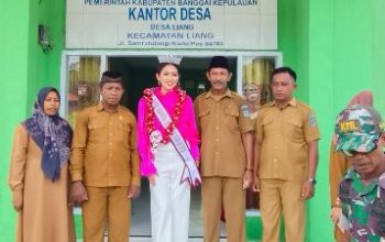 Finalis Puteri Indonesia Asal Sulteng, Putri Amalia Kunjungi Kecamatan Liang Ziarah ke Kubur Tinggi Keluarga Moidady