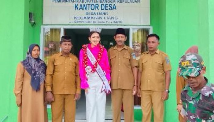 Finalis Puteri Indonesia Asal Sulteng, Putri Amalia Kunjungi Kecamatan Liang Ziarah ke Kubur Tinggi Keluarga Moidady
