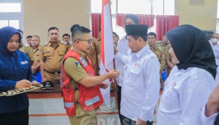 Bupati Amirudin, Lantik 253 Pengurus PMI Kecamatan Se_Kabupaten Banggai