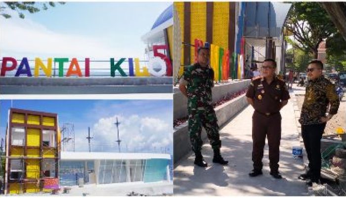 Bupati Banggai Bersama Kajari dan Dandim, Tinjau Finishing Pembangunan Wisata Kilo Lima