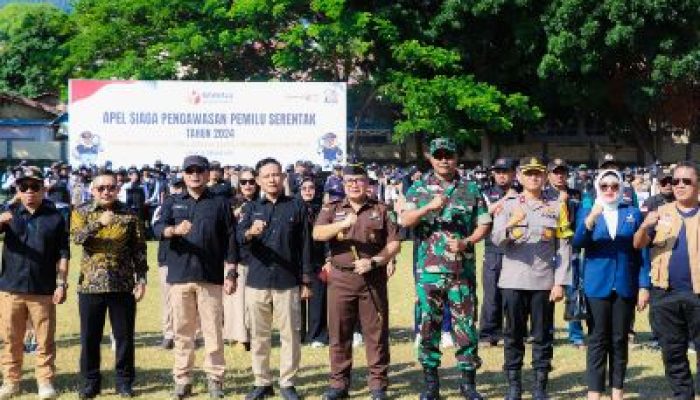 Bawaslu Banggai, Gelar Apel Siaga Pengawasan Pemilu 2024