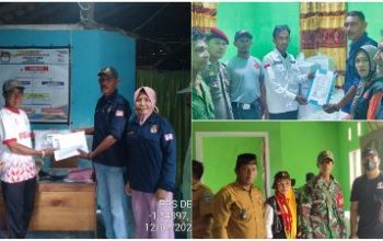 H-2 Kotak Suara, Mobilisasi Dari Kecamatan ke PPS di Kantor Desa Liang