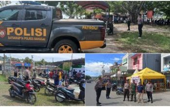 Voting Day Pemilu 2024, Satgas Preventif OMB Polres Banggai Patroli Disejumlah TPS