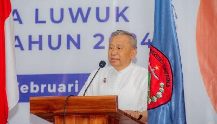 Wakil Bupati Banggai H. Furqanuddin Masulili, Buka Pembekalan KKN-PPM Universitas Tompotika Luwuk