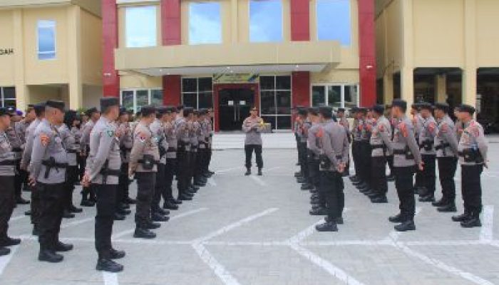 1.329 Personel Polda Sulteng, Ditugaskan Amankan Tahap Perhitungan dan Rekapitulasi Suara Pemilu 2024