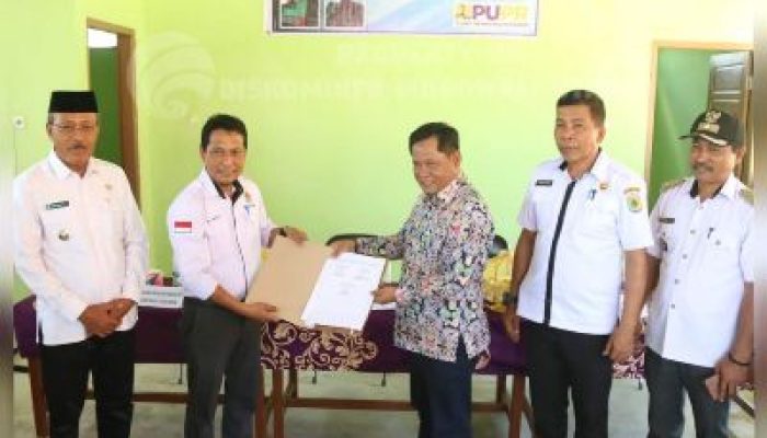 Wabup Djira, Hadiri Serah Terima Pekerjaan dan Peresmian TPS3R Kabupaten Morowali Utara